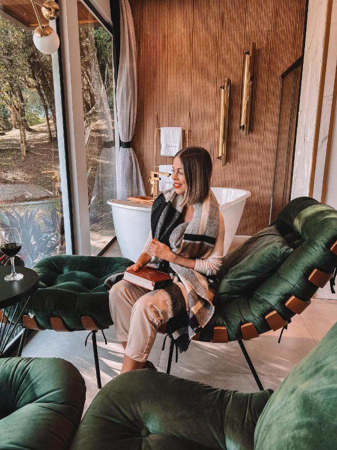 La Contemporanea Cabanas Prox A Cidade Vista Para Ponto Turistico Урубиси Экстерьер фото